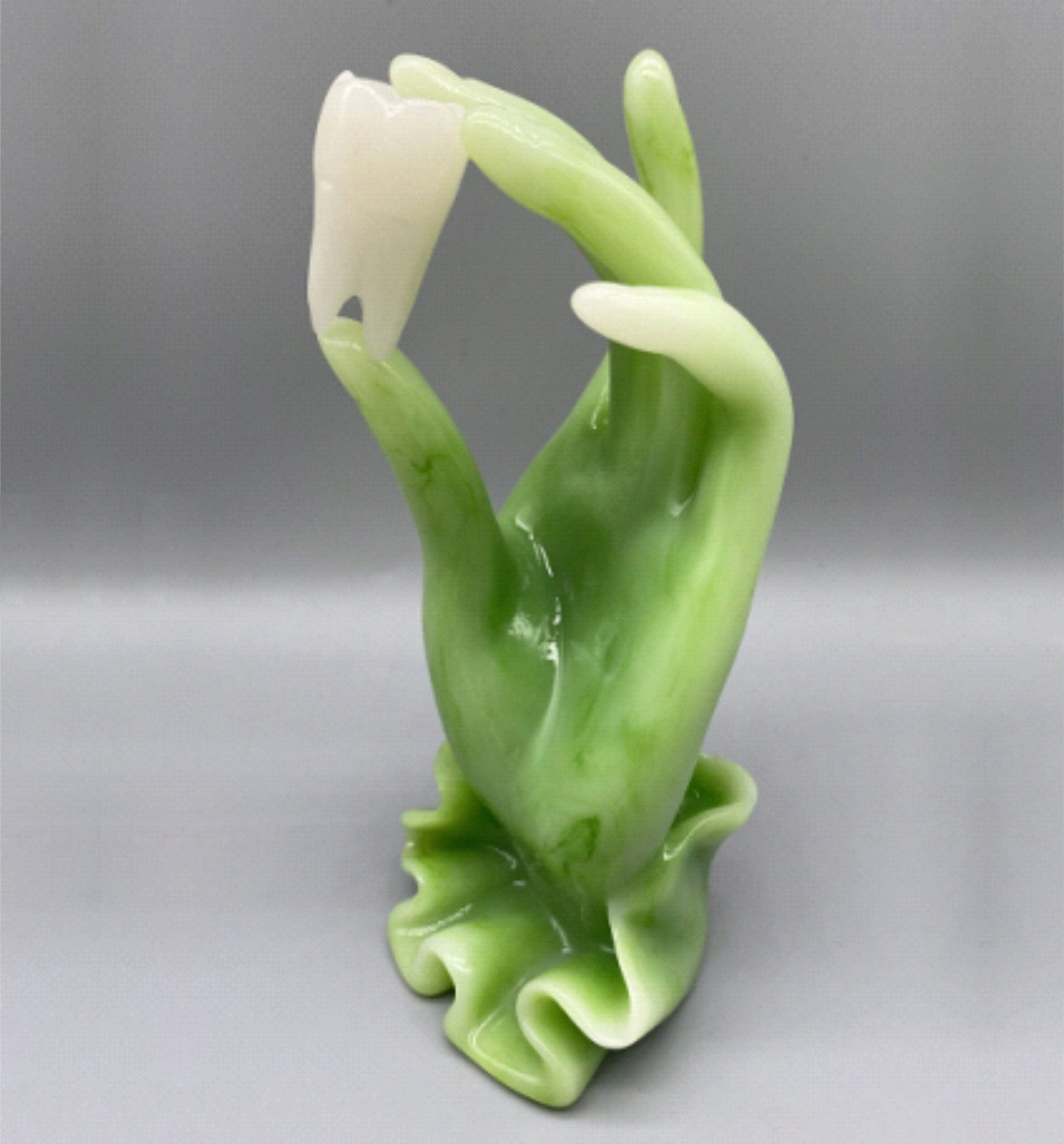 Sculptures Hand Tooth Dental Figurines - 3