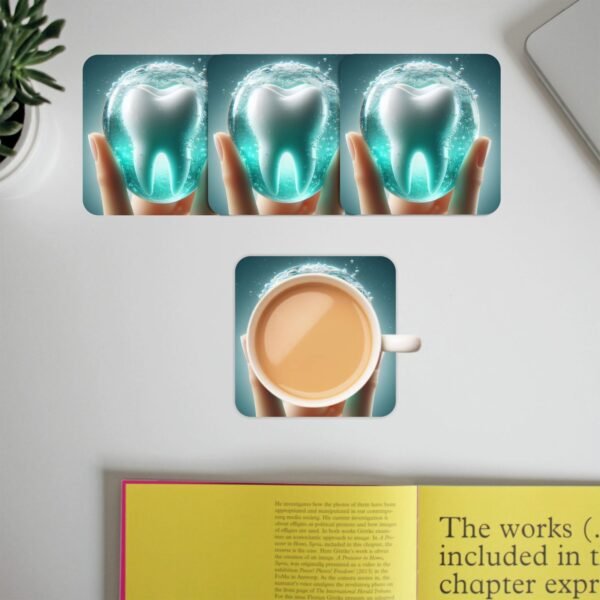Tea Coaster (Dental-Themed)