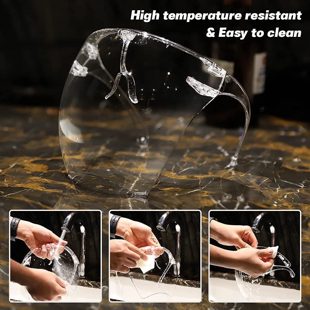 Dental Face Shield Ð Reusable & Clear Protective Visor - Image 3