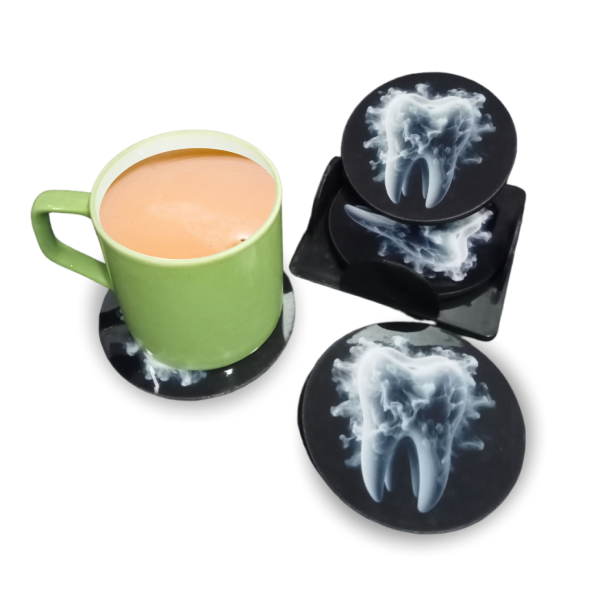 Dental X-Ray Tooth Coasters - Image 2