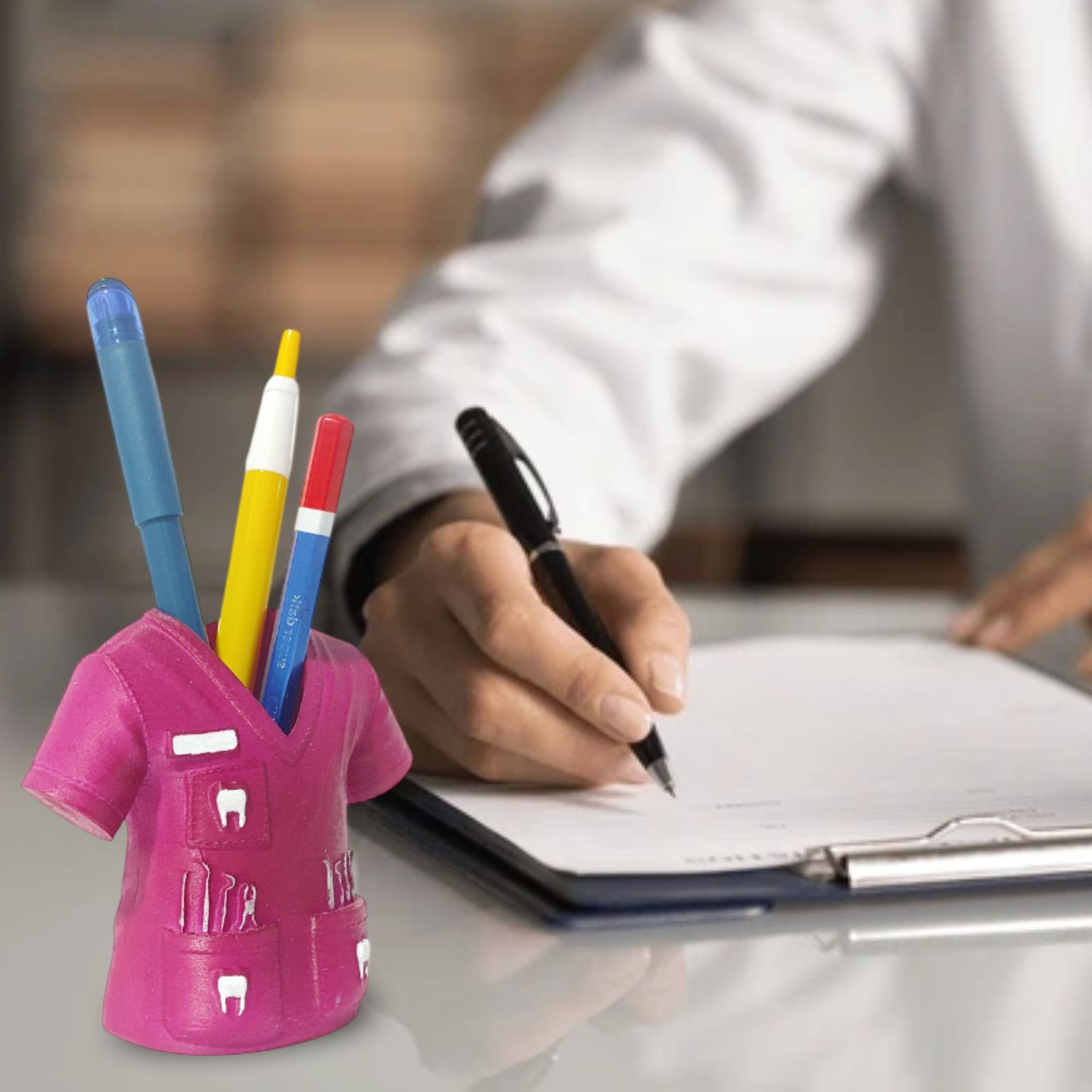 Dental Apron Pen Stand