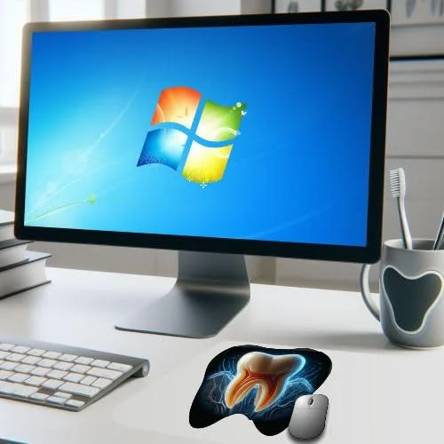 Tooth-Shaped Mouse Pad – UD-MP01