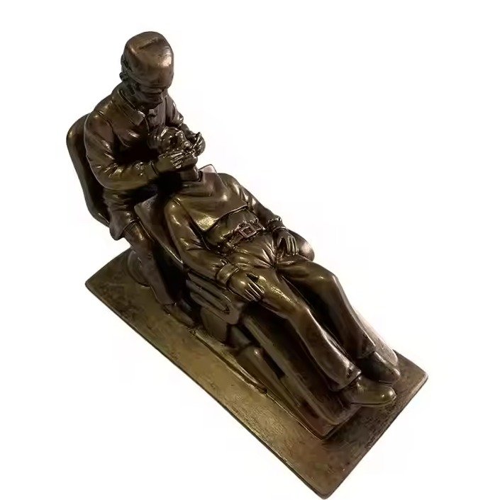 Dental Decorative Cultural Sculpture – Imitation Copper Dental Ornament