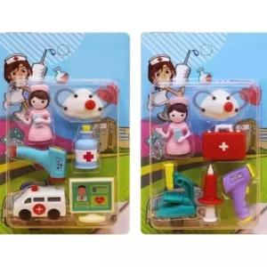 3D Erasers – Doctor Nurse Playset