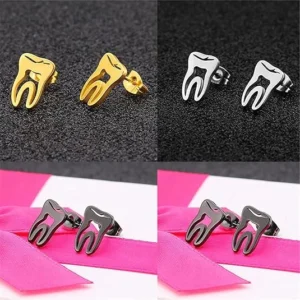 Tooth Earrings