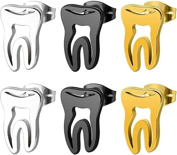 Tooth Earrings