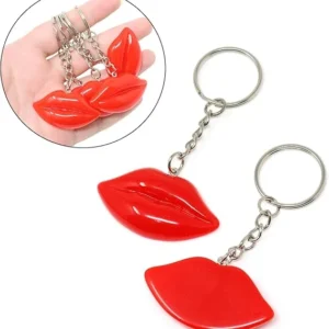 Red Lip Keychain