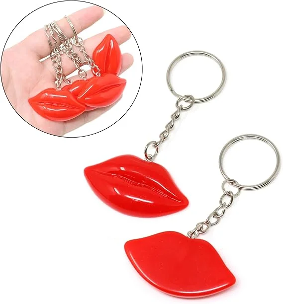 Red Lip Keychain
