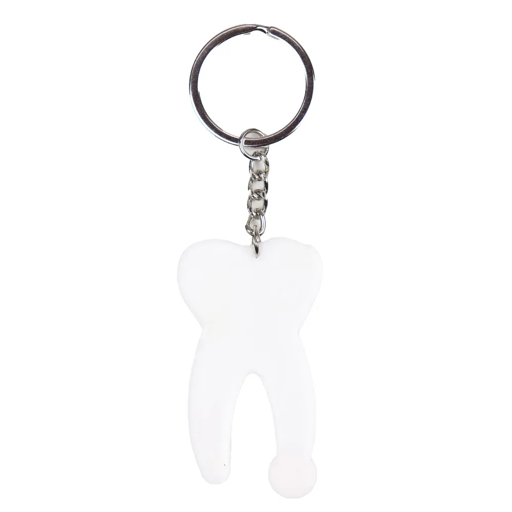 Tooth Anatomy Keychain (Rubber Material)