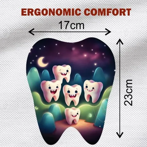 Tooth-Shaped Mouse Pad