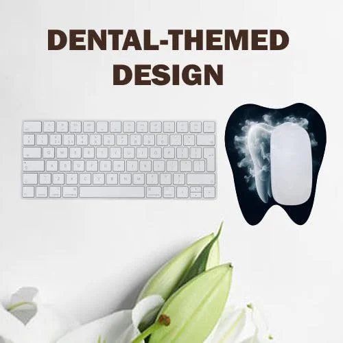 Tooth-Shaped Mouse Pad