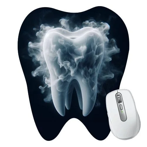 Tooth-Shaped Mouse Pad