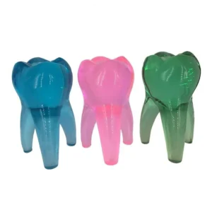 Crystal Molar Sculpture – Decorative Resin Tooth Figurine