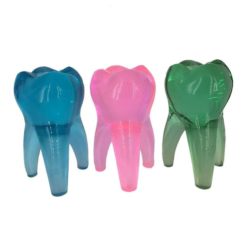 Crystal Molar Sculpture – Decorative Resin Tooth Figurine