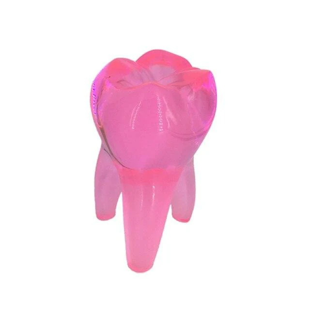 Crystal Molar Sculpture – Decorative Resin Tooth Figurine