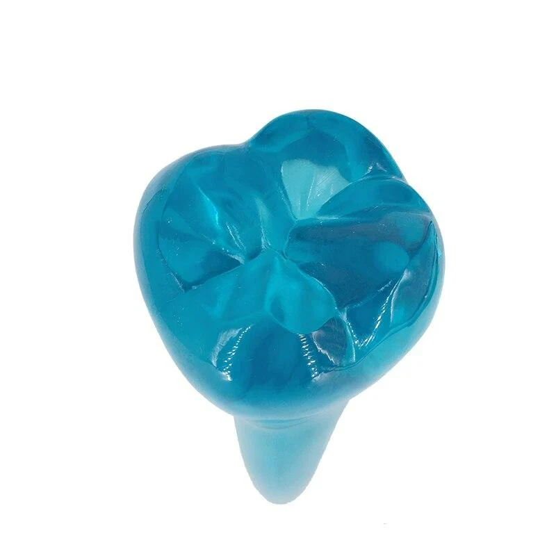 Crystal Molar Sculpture – Decorative Resin Tooth Figurine