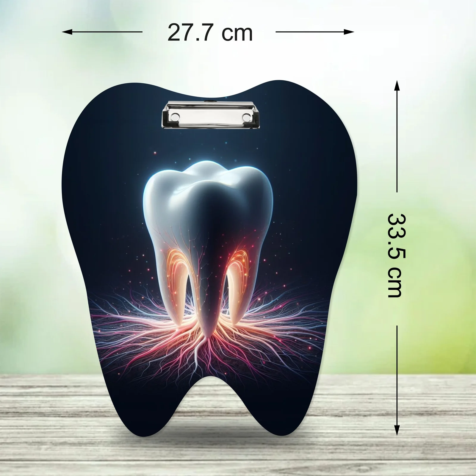 Tooth Shape Acrylic Writing Pad