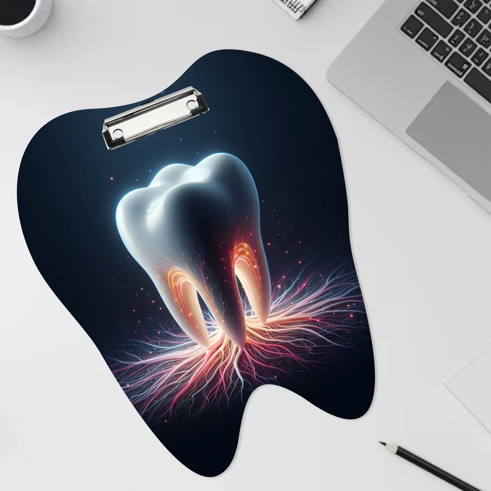 Tooth Shape Acrylic Writing Pad