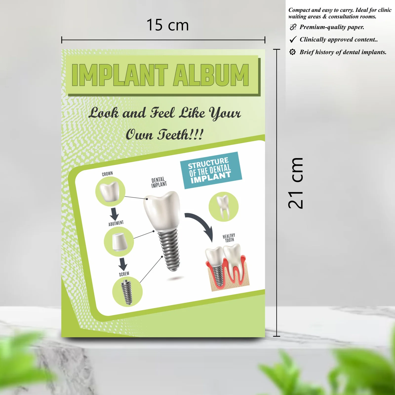 Implant Album Book (Pack of 5)