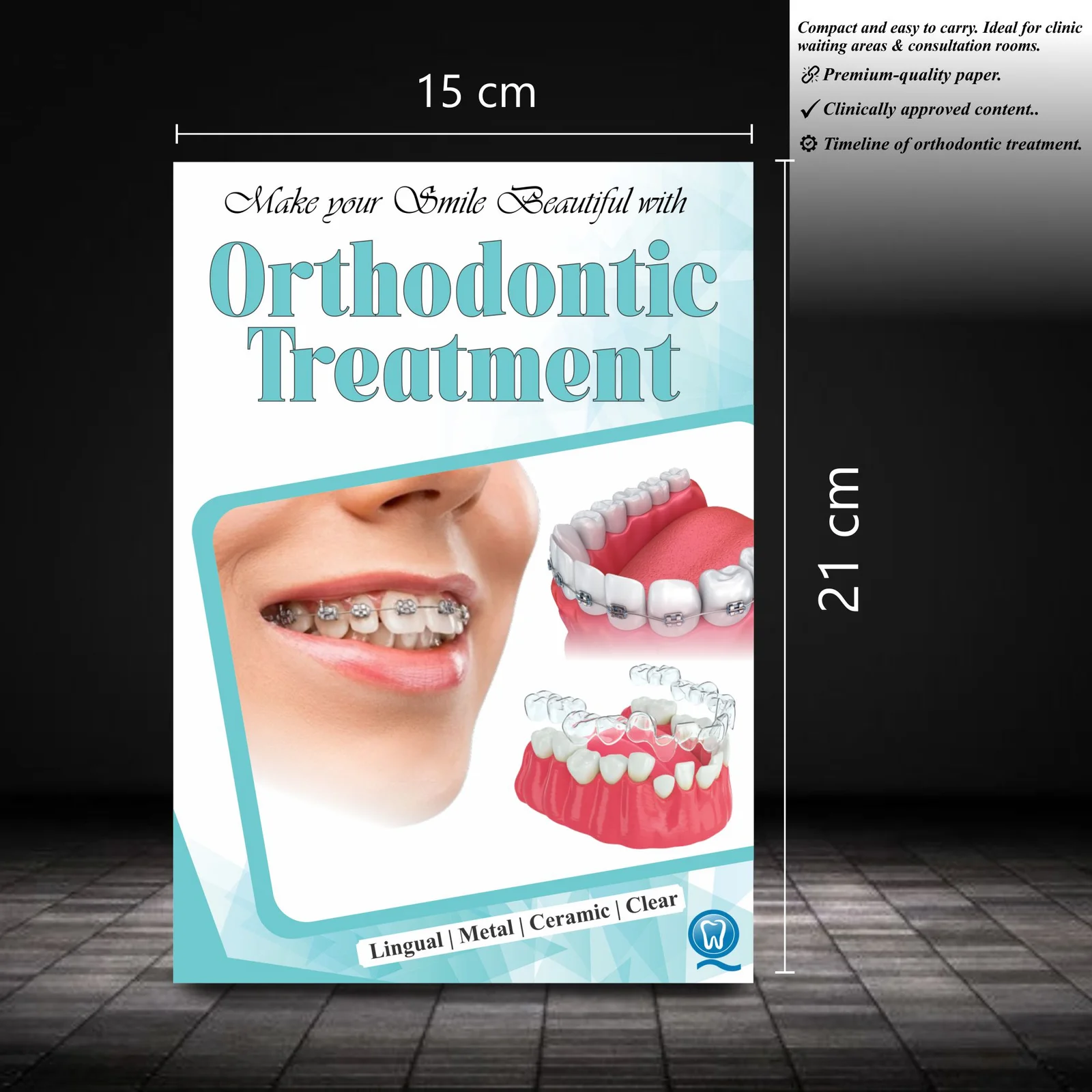 Orthodontic Treatment Book (Pack Of 5)