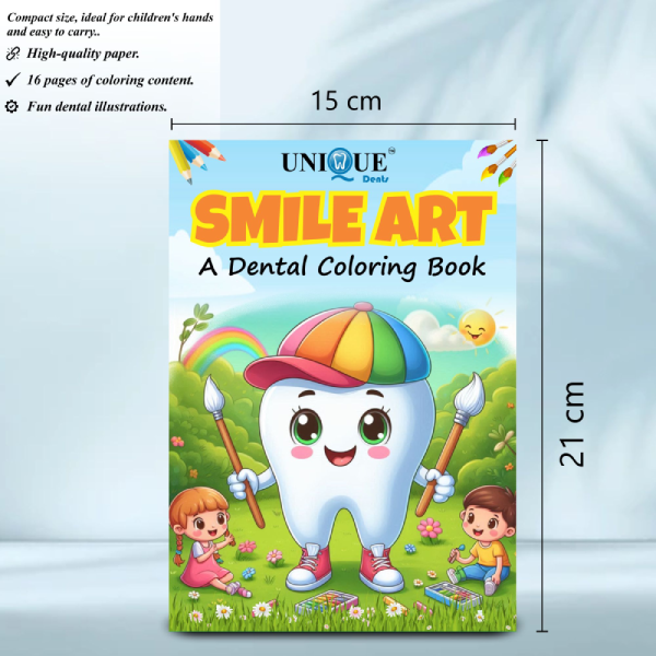 Dental Fun Colouring Book for Kids – Happy Teeth Adventures