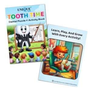 Tooth Time Dental Puzzle & Activity Book for Kids
