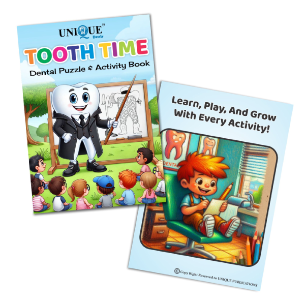 Tooth Time Dental Puzzle & Activity Book for Kids