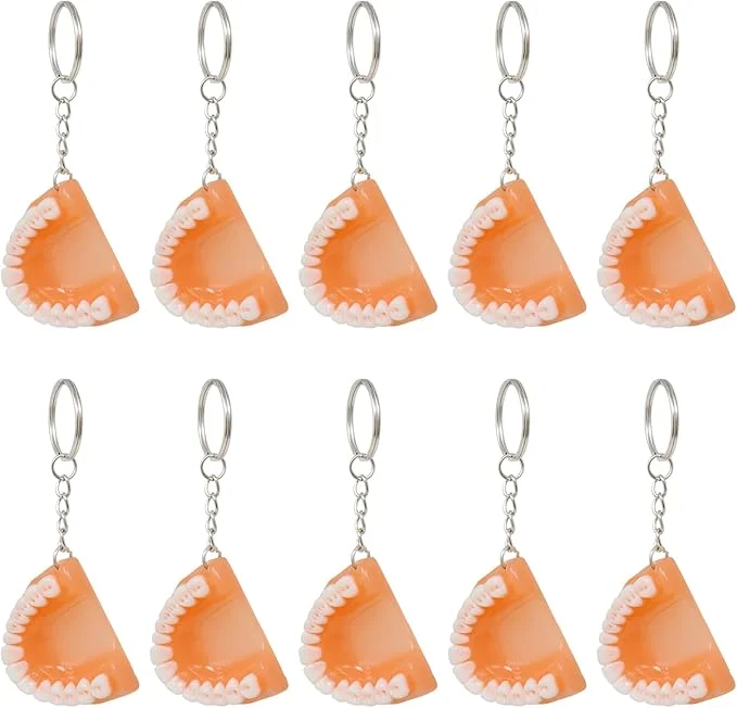 Dental Denture Keychain