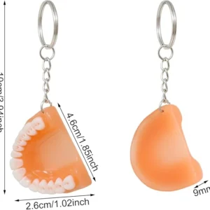Dental Denture Keychain