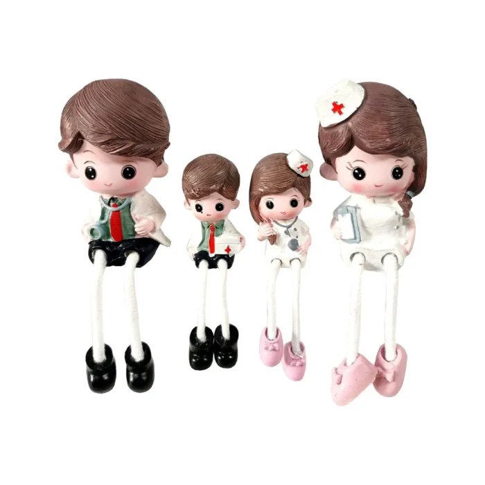 Doctor Family Figurine Set