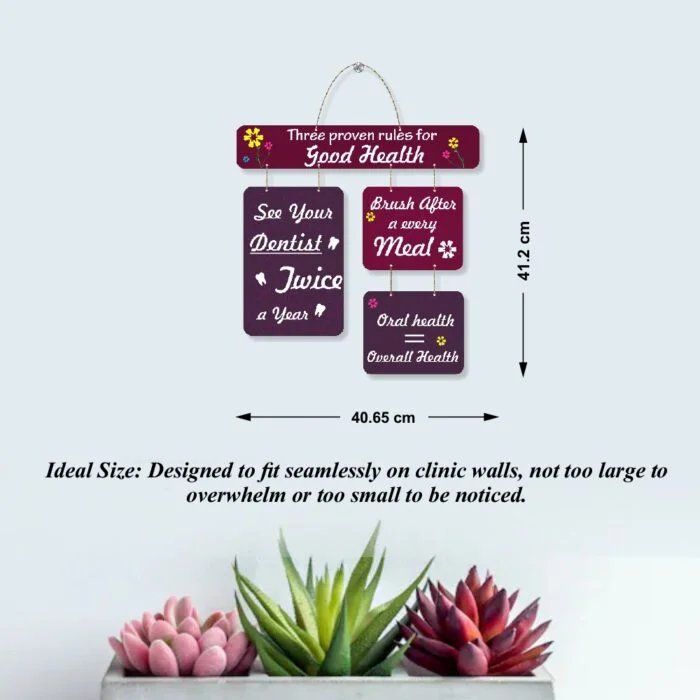Dental Wall Decor – Teeth Are Always in Smile