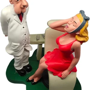 Dentist Beauty Sculpture Model – Resin Table Ornament for Clinic Decoration & Gifts