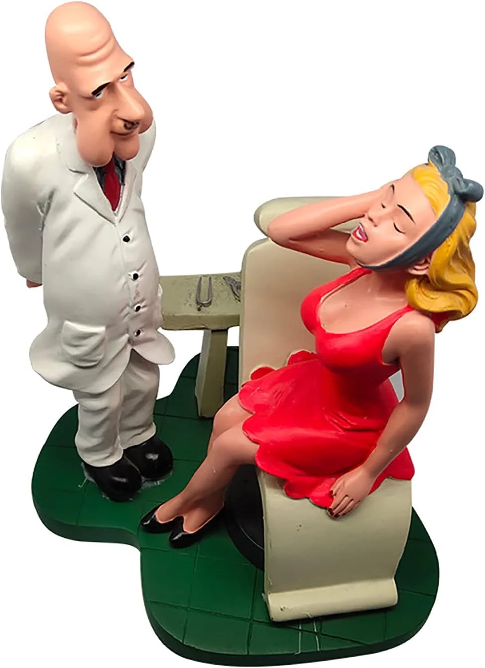 Dentist Beauty Sculpture Model – Resin Table Ornament for Clinic Decoration & Gifts