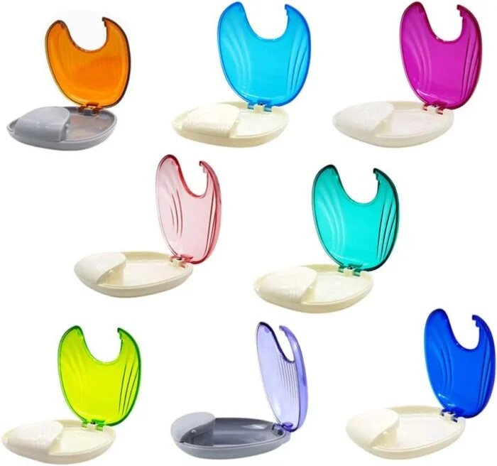 Compact Retainer Box – Travel-Friendly Dental Storage Case