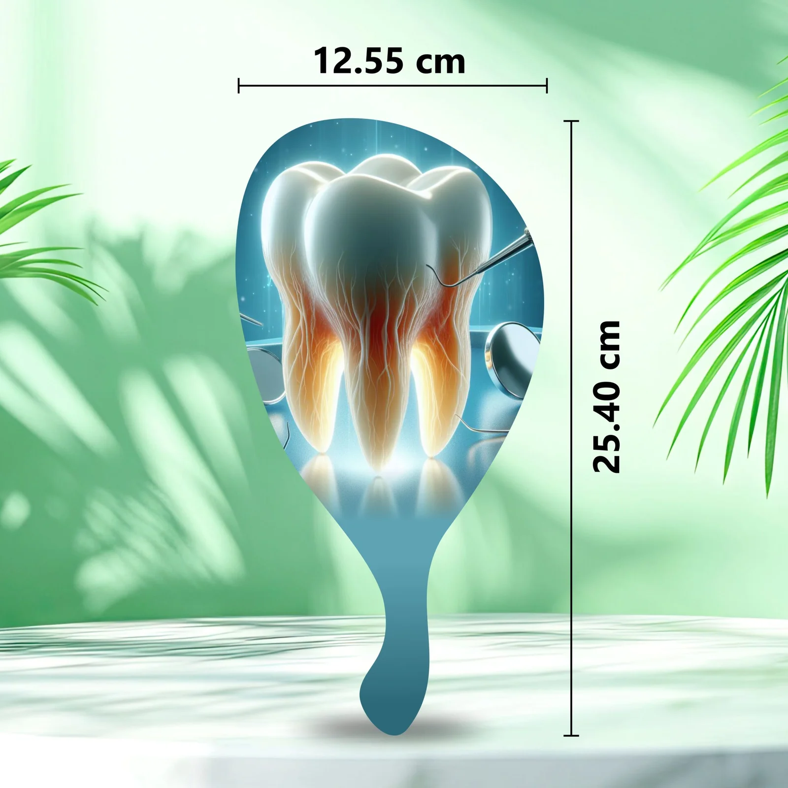 Hand Mirror Toothshape – Nerve View