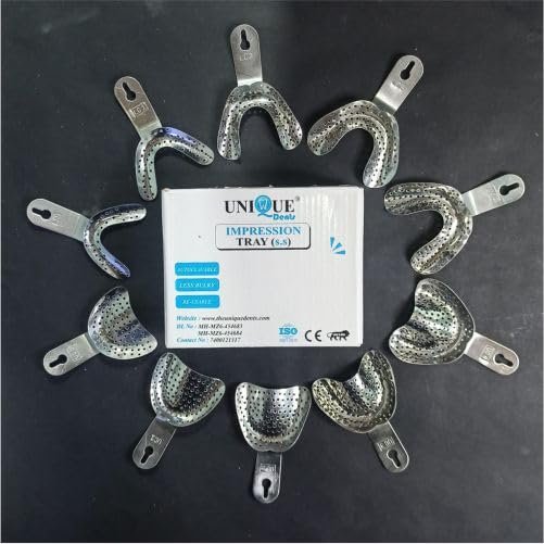 Edentulous Perforated Impression Trays Set
