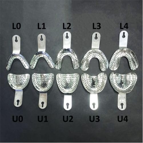 Edentulous Perforated Impression Trays Set