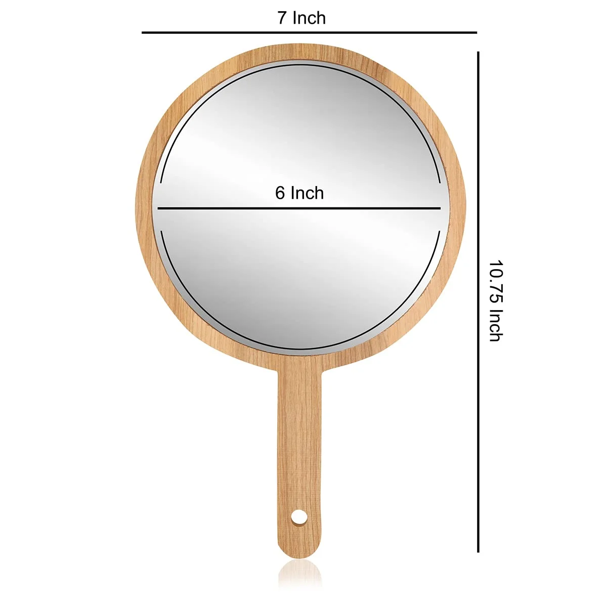 Dental Wooden Face Mirror