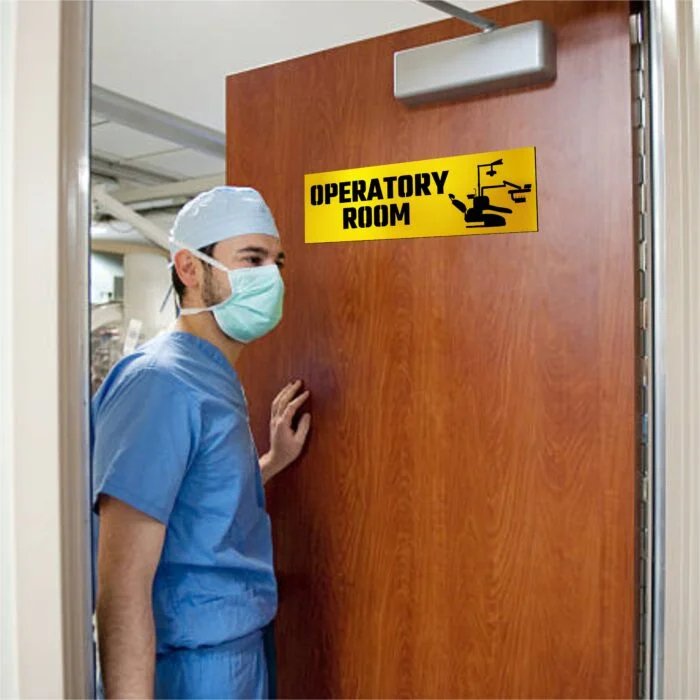 Operatory Room – Acrylic Sign Plate