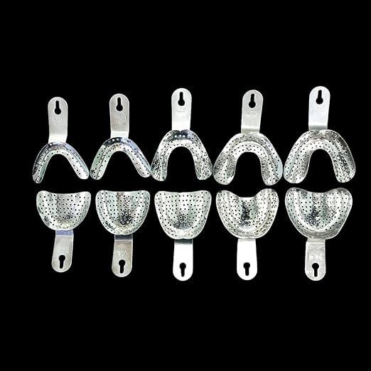 Edentulous Perforated Impression Trays Set