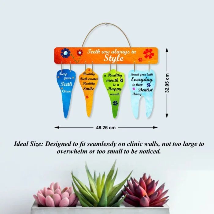 Dental Wall Decor – Three Rules for Good Health