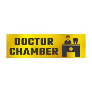 Doctor Chamber – Acrylic Sign Plate