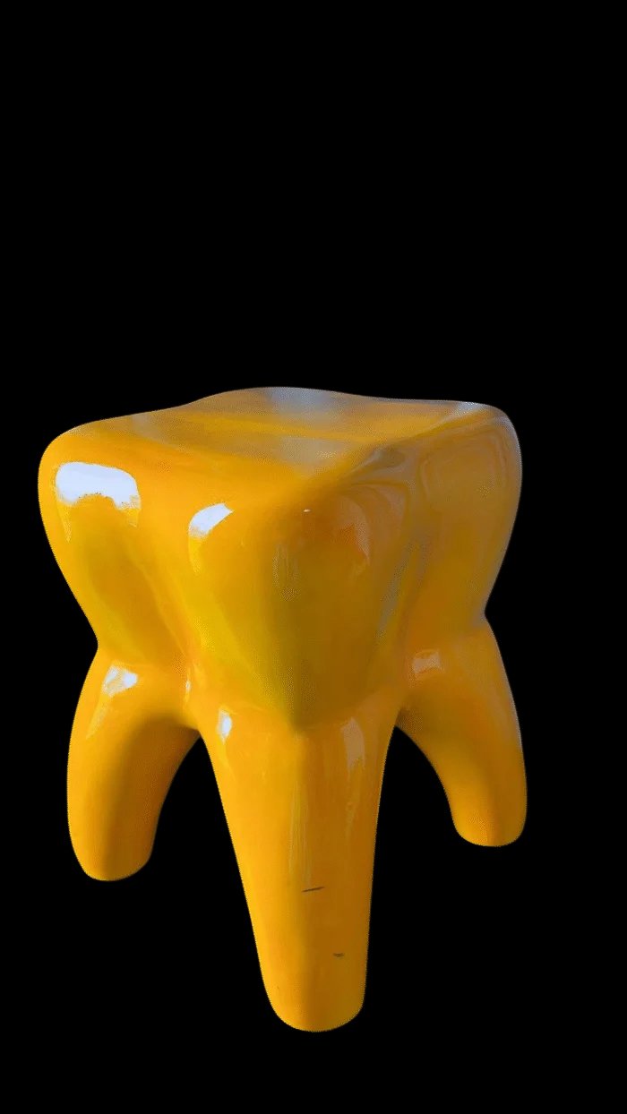 Tooth Shape Stool