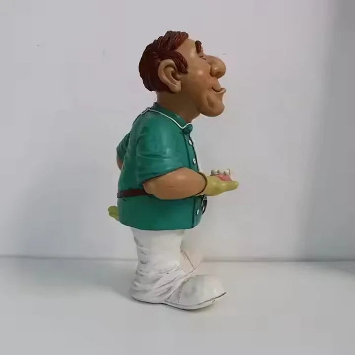 Funny Cartoon Dentist Figurine – Resin Decorative Showpiece