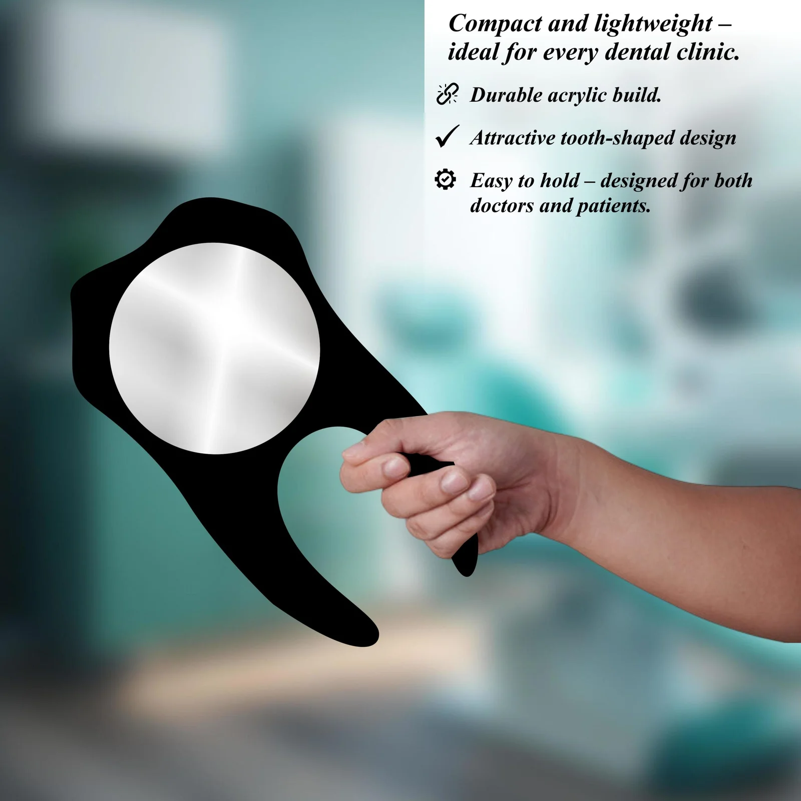 Hand Mirror Round – Love Molar
