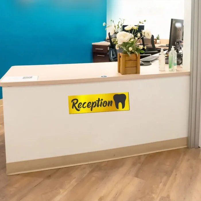 Reception – Acrylic Sign Plate