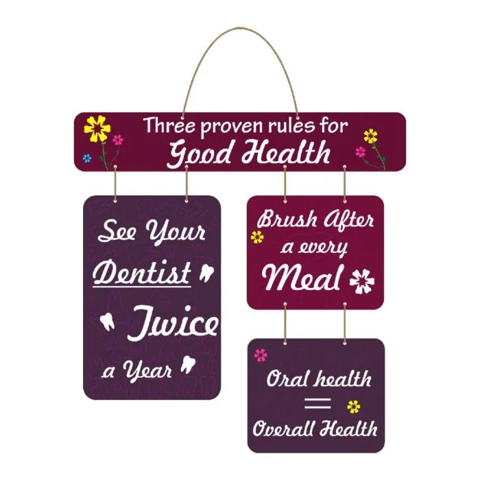 Dental Wall Decor – Teeth Are Always in Smile
