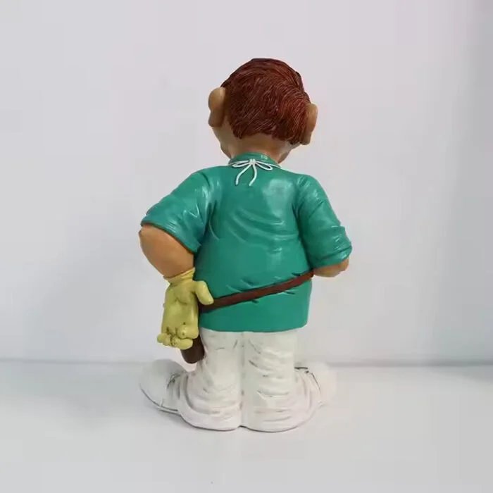 Funny Cartoon Dentist Figurine – Resin Decorative Showpiece