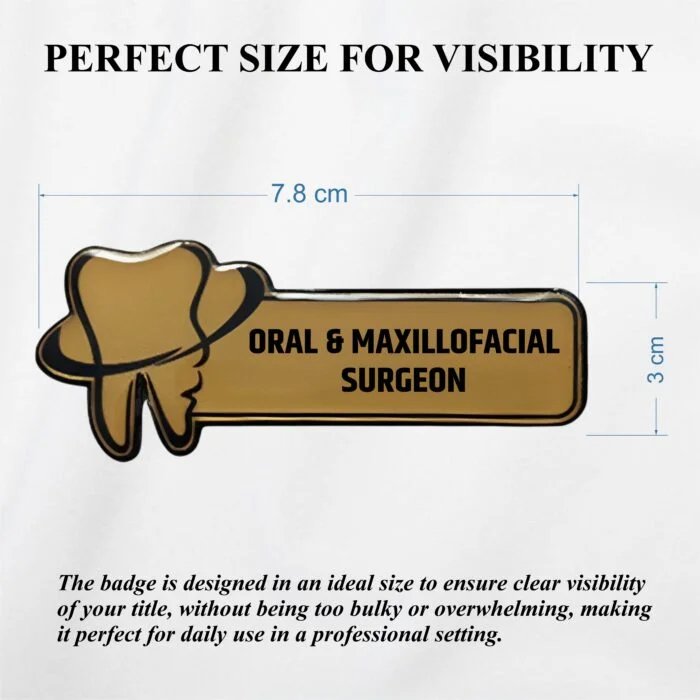 Oral & Maxillofacial Surgeon Badge