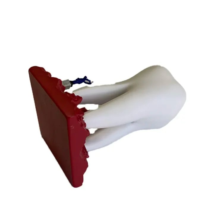 Sculpture of Big Teeth and Little Soldiers – Dental Figurine for Clinic Decoration & Patient Engagement